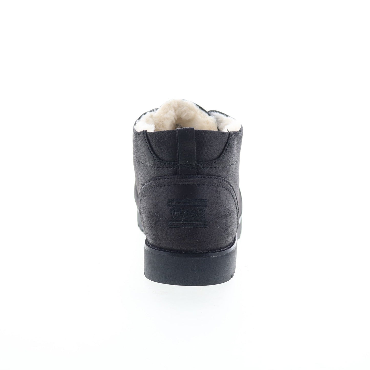 Skechers Bobs Chill Lugs Snuggle Life Womens Black Canvas Chukkas Boots