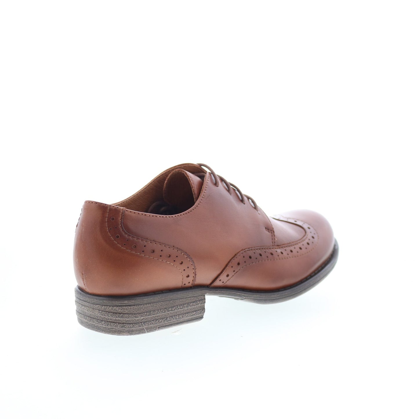 Miz Mooz Luthur Womens Brown Oxfords & Lace Ups Wingtip & Brogue Shoes