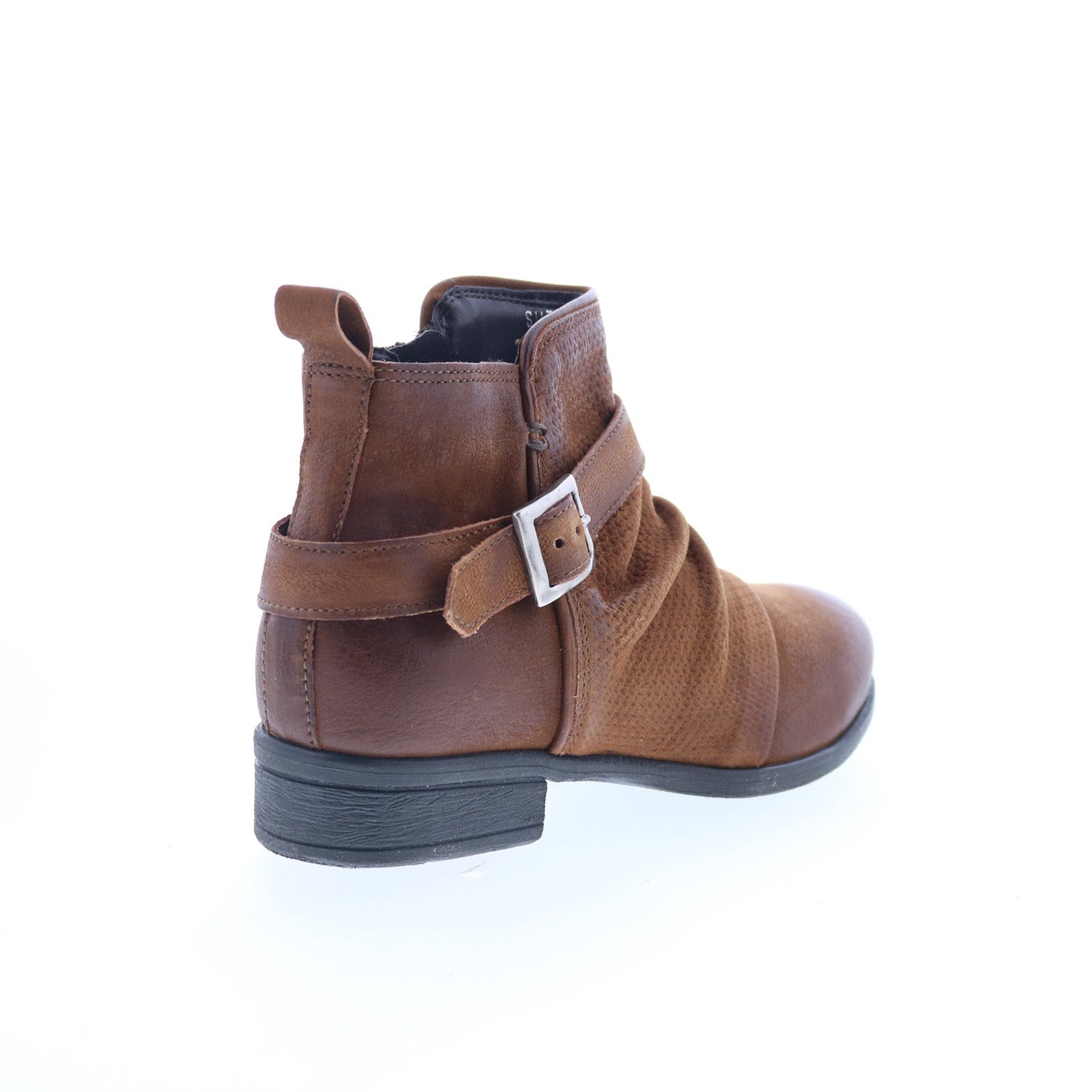 Miz Mooz Suzy Womens Brown Leather Zipper Ankle & Booties Boots