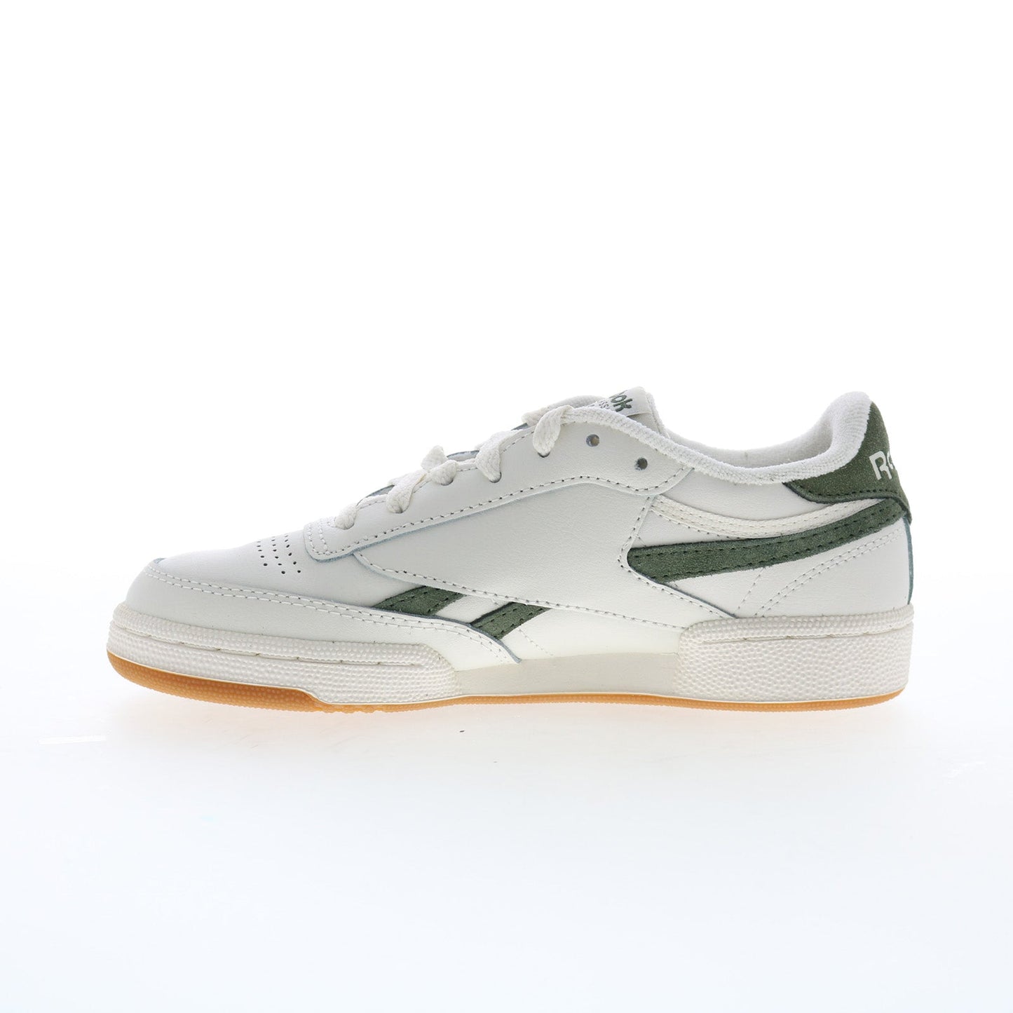 Reebok Club C Revenge Womens White Leather Lifestyle Sneakers Shoes