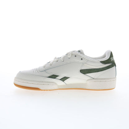 Reebok Club C Revenge Womens White Leather Lifestyle Sneakers Shoes