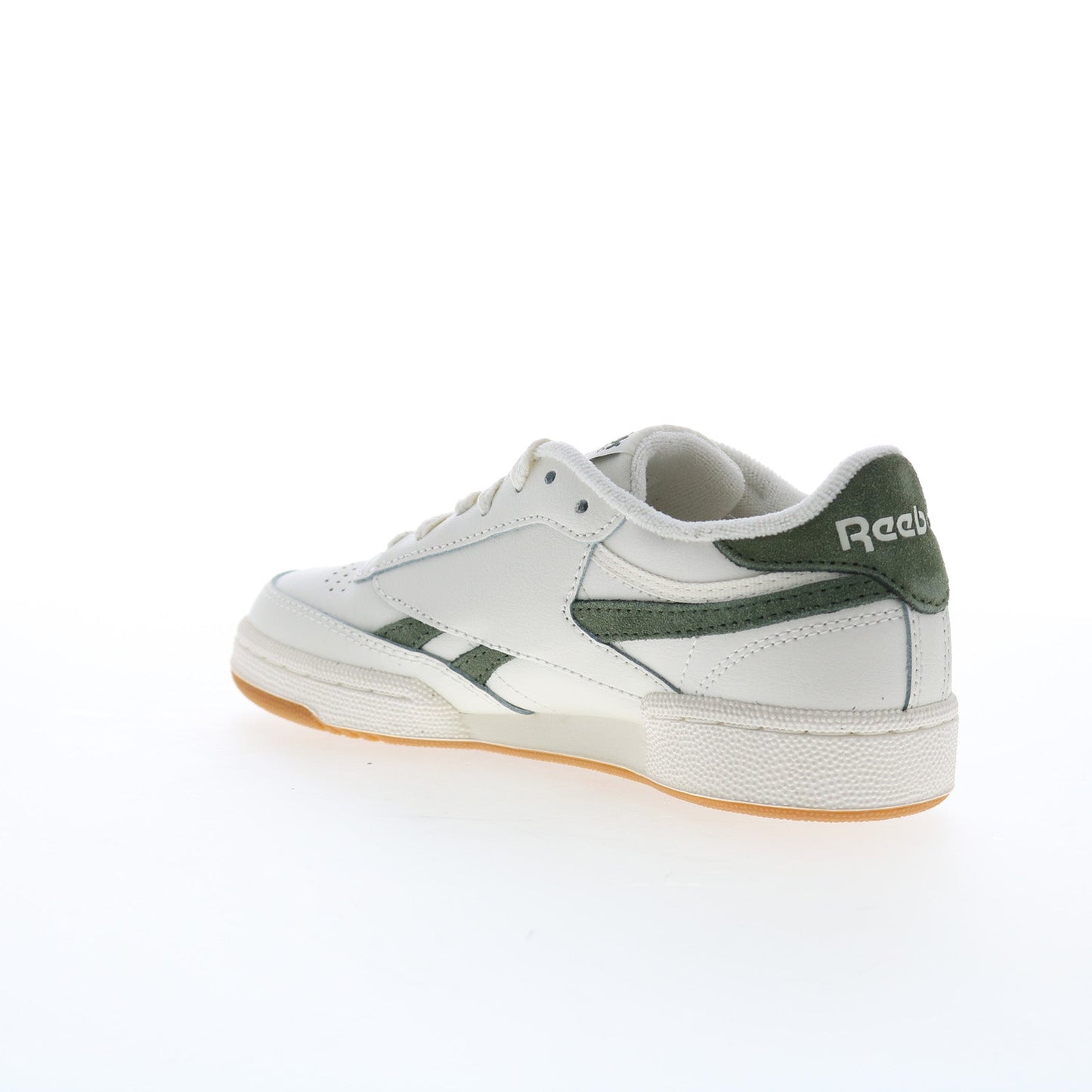 Reebok Club C Revenge Womens White Leather Lifestyle Sneakers Shoes