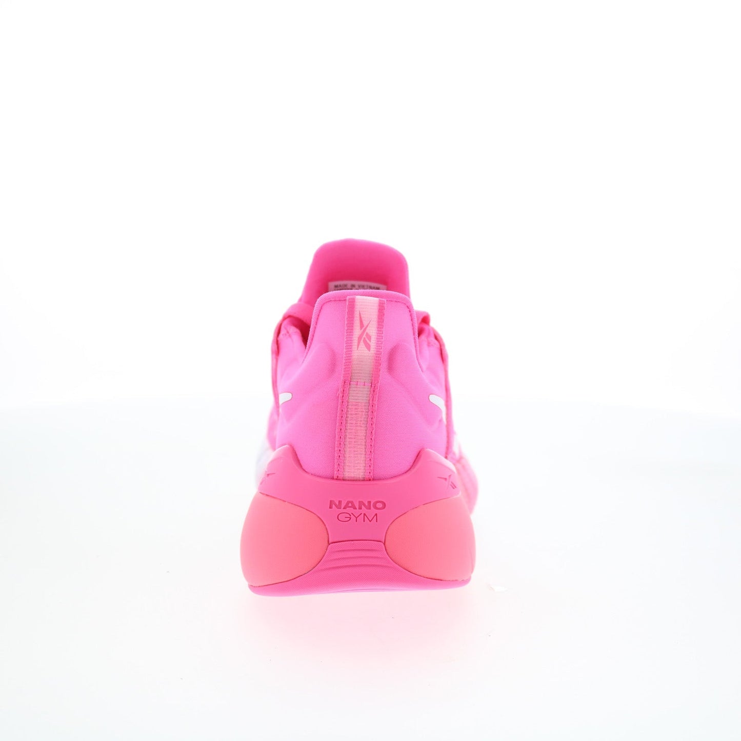 Reebok Nano Gym Womens Pink Canvas Lace Up Athletic Cross Training Shoes