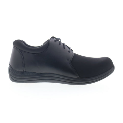 Drew Clover 10300-99 Womens Black Wide Leather Lifestyle Sneakers Shoes