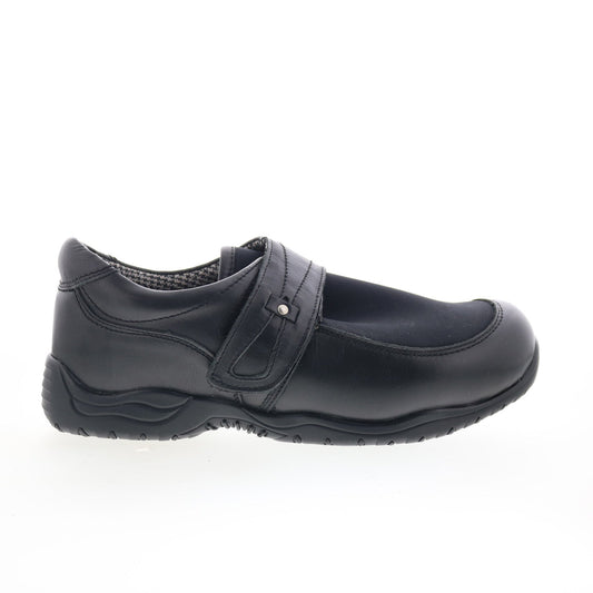 Drew Antwerp 14331-99 Womens Black Wide Casual Loafer Flats Shoes