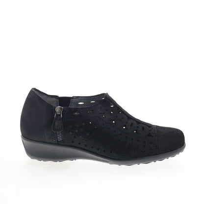 Drew Metro 14794-16 Womens Black Leather Loafers Casual Shoes