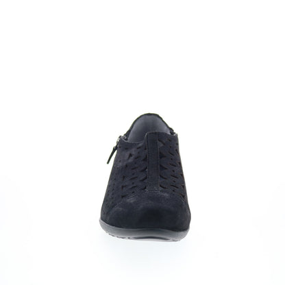 Drew Metro 14794-16 Womens Black Leather Loafers Casual Shoes