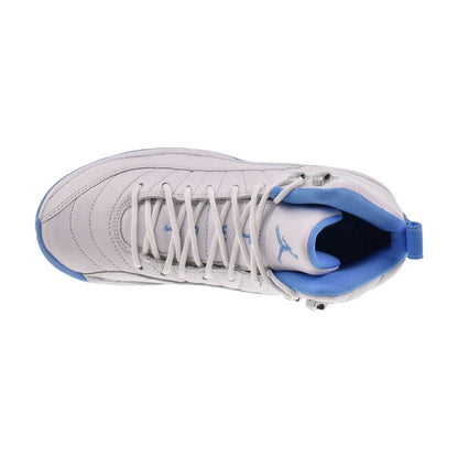 Air Jordan 12 Retro (GS) "Melo" Big Kids' Shoes White/University Blue