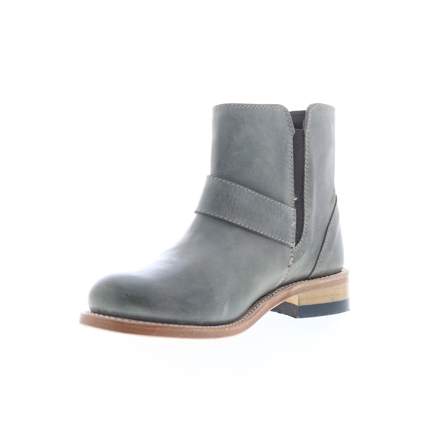 Jama Old West Leather Upper 18163 Womens Green Cowboy Western Boots