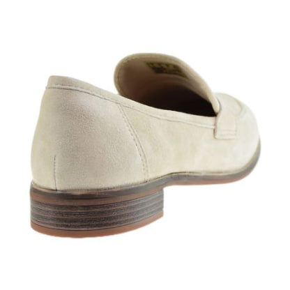 Clarks Trish Rose (Wide) Women's Shoes Light Taupe Suede