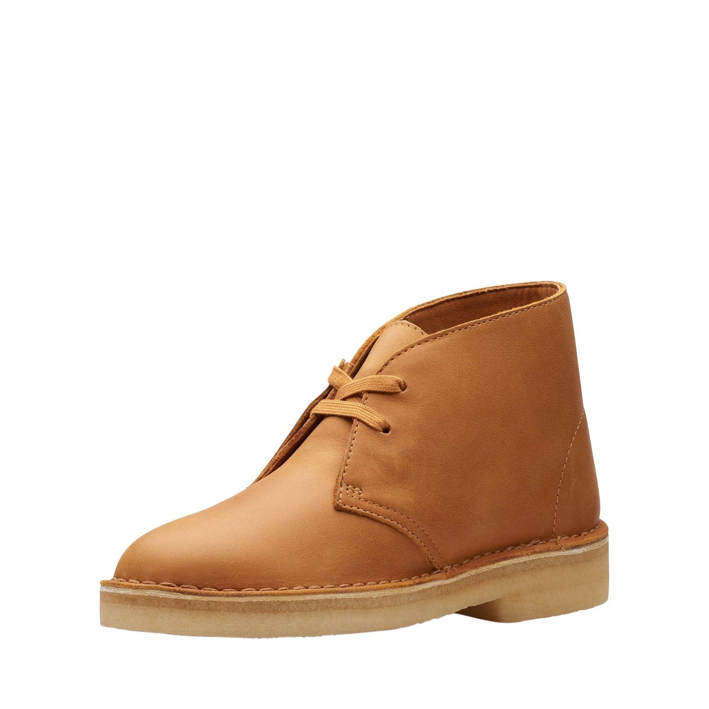 Clarks Desert Boot 26168795 Womens Brown Leather Lace Up Chukkas Boots