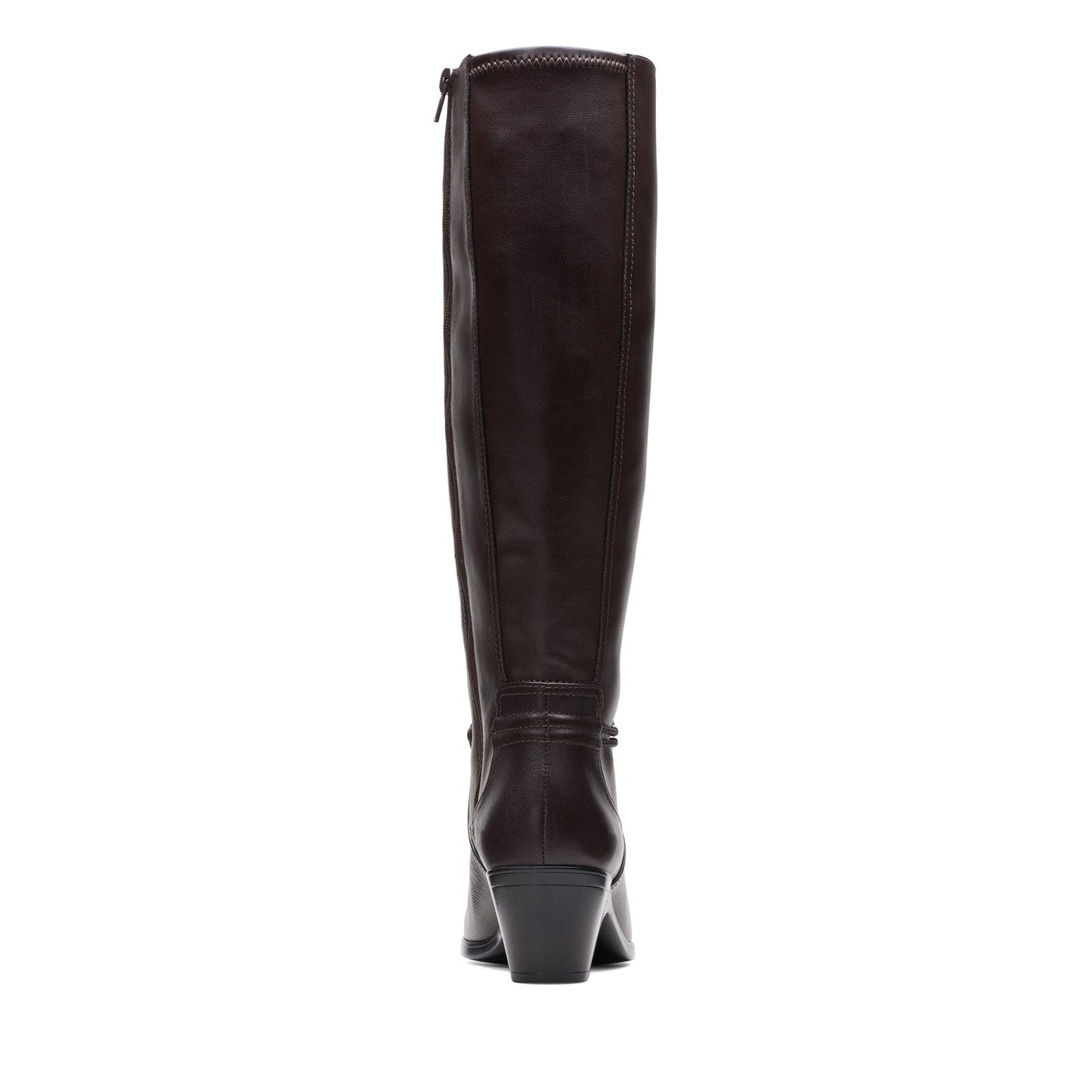 Clarks Emily 2 Sky 26174084 Womens Brown Narrow Leather Knee High Boots
