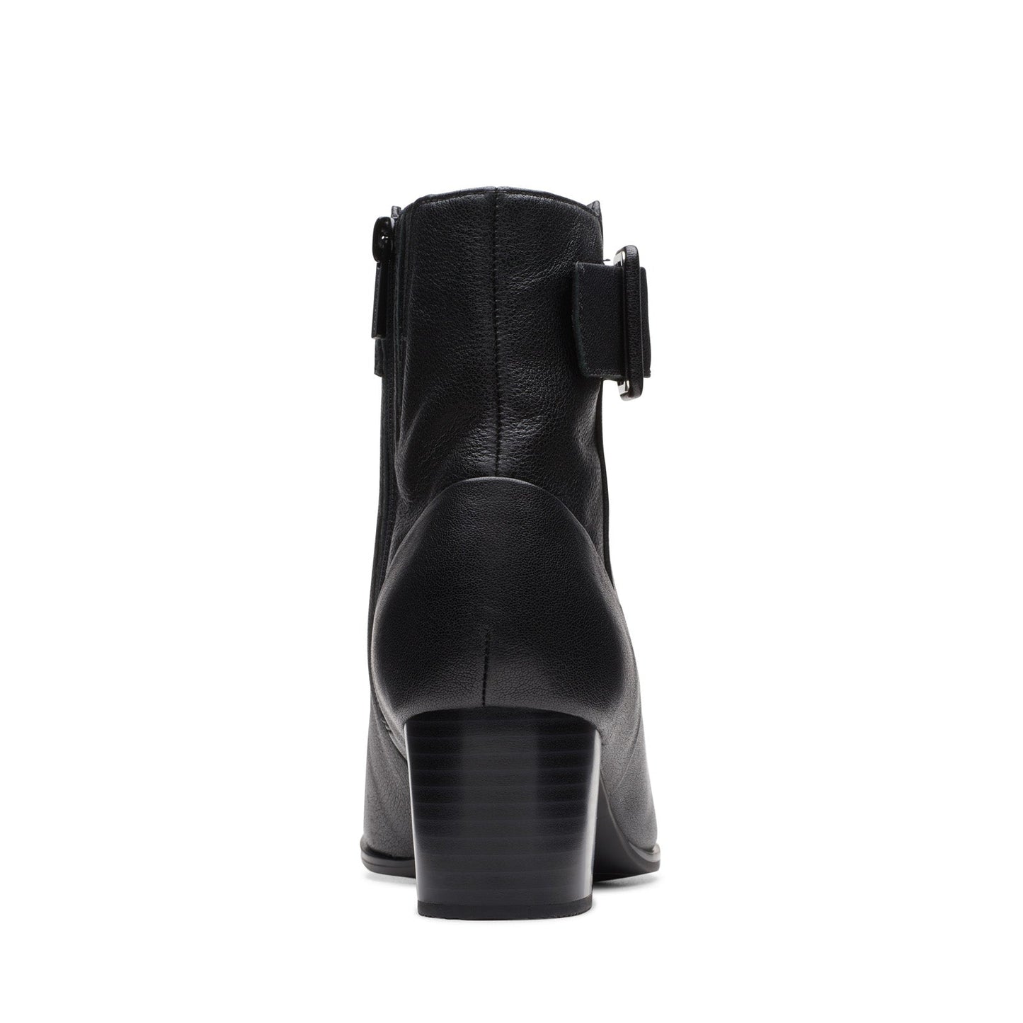 Clarks Loken Zip Waterproof 26174964 Womens Black Wide Ankle & Booties Boots