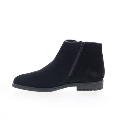 Bos. & Co. Rural 29419 Womens Black Suede Zipper Casual Dress Boots