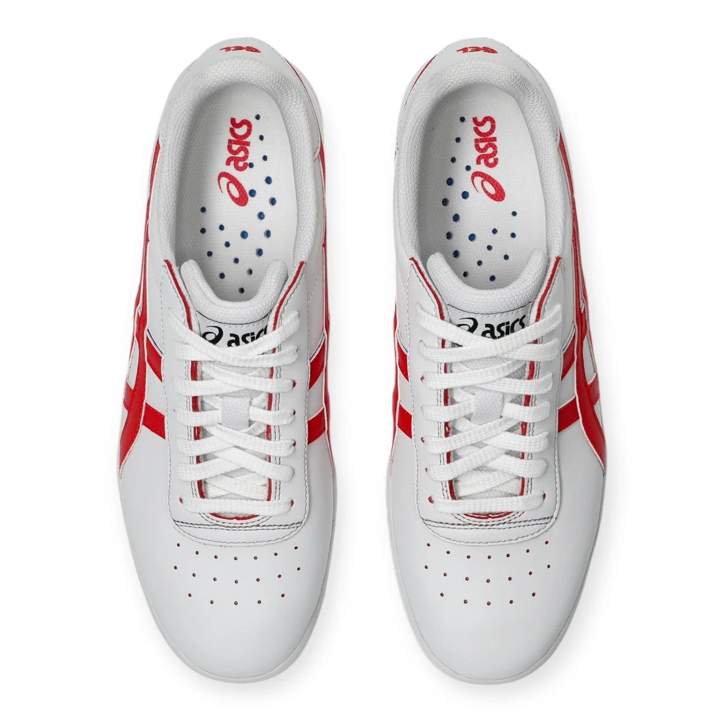 Asics Gel-Vickka Pro White/Electric Red Shoes