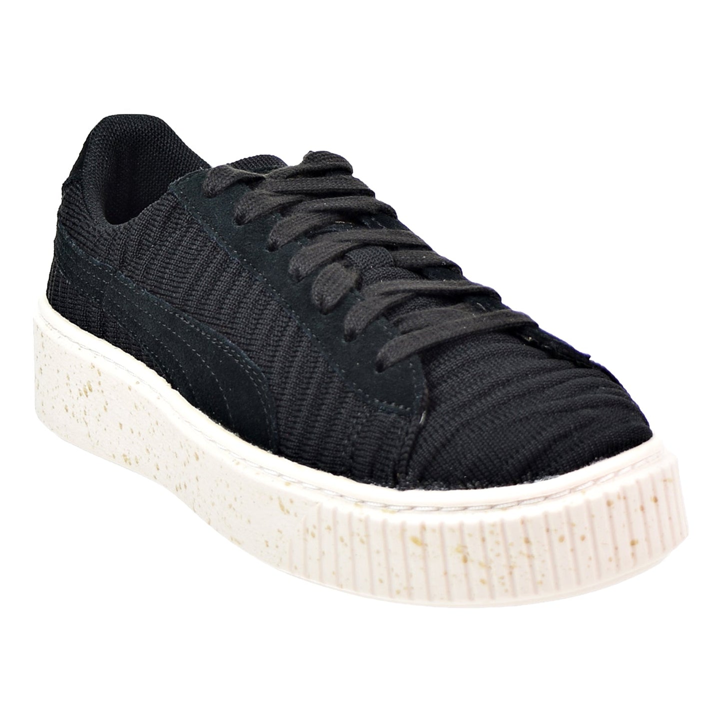 Puma Basket Platform OW Women's Shoes Puma Black/Whisper White