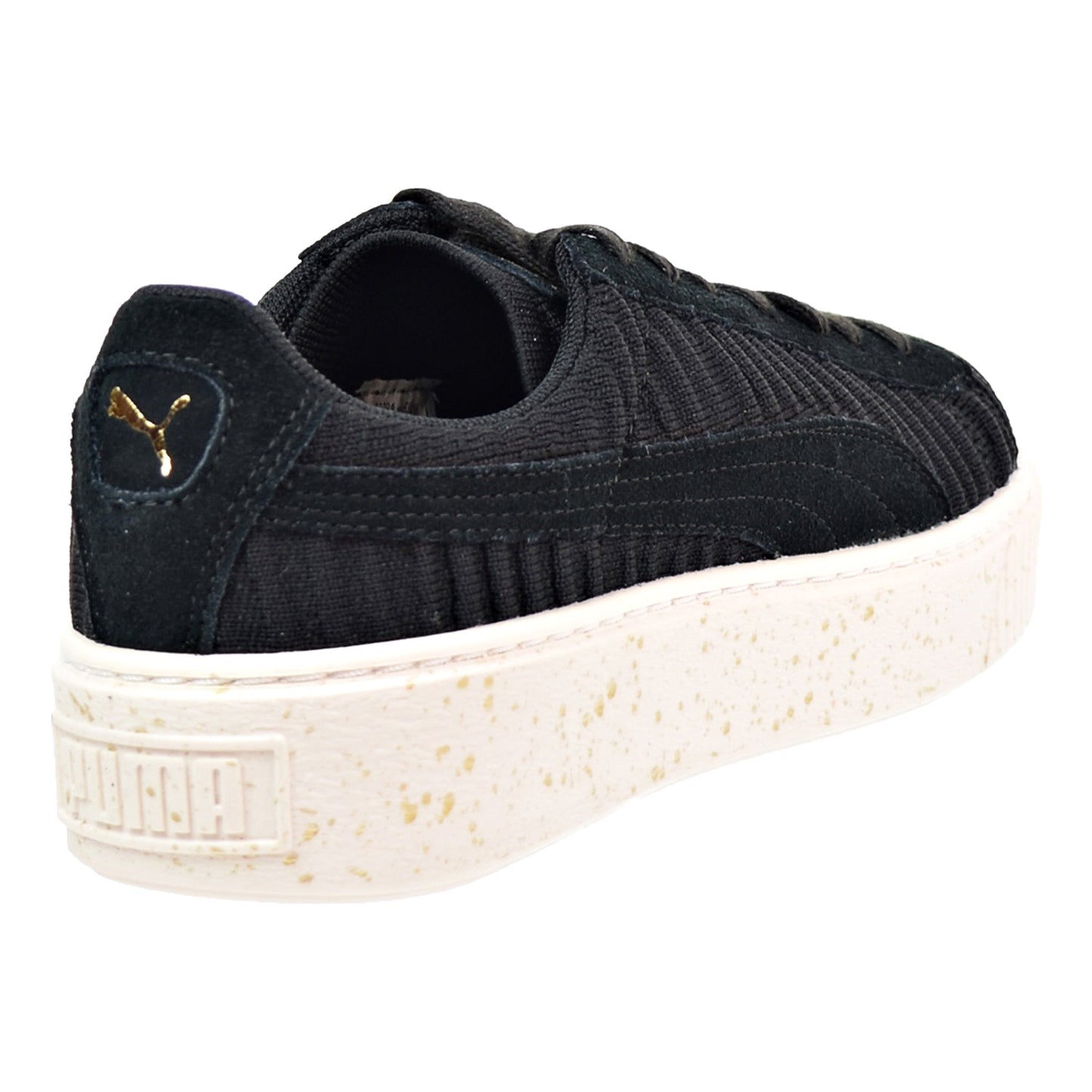 Puma Basket Platform OW Women's Shoes Puma Black/Whisper White