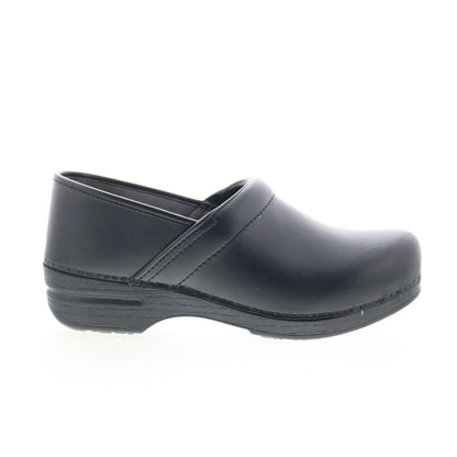 Dansko Pro XP 2.0 3912-000200 Womens Black Leather Clog Flats Shoes
