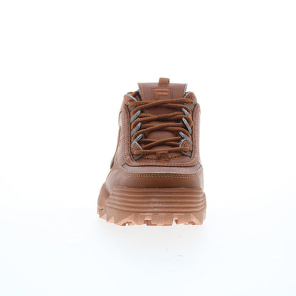 Fila Disruptor II Premium 5XM01807-200 Womens Brown Lifestyle Sneakers Shoes
