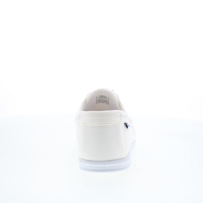 Sebago Monterey 75113RW-911 Womens White Mesh Loafers & Slip Ons Boat Shoes