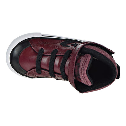 Converse Pro Blaze Strap HI Toddlers Shoes Dark Burgundy/Black/White
