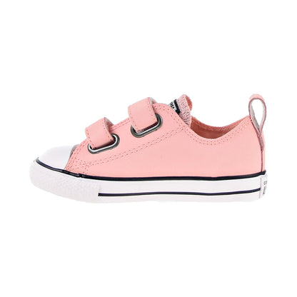 Converse Chuck Taylor All Star Hook and Loop Glitter Toddler Shoes Storm Pink