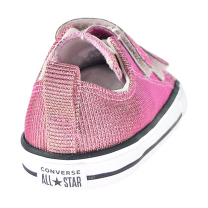 Converse Chuck Taylor AS Space Star Hook And Loop Ox Toddler Shoes Barely Rose