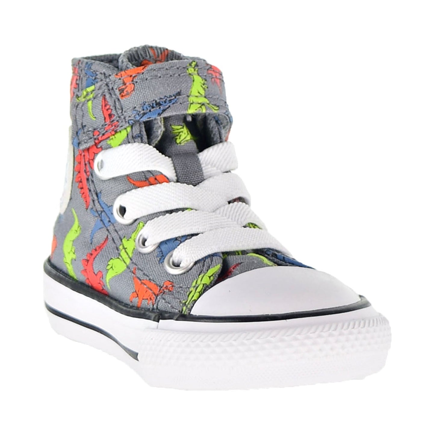 Converse Chuck Taylor AS Dinoverse Hook And Loop Toddler Shoes Cool Grey-Black