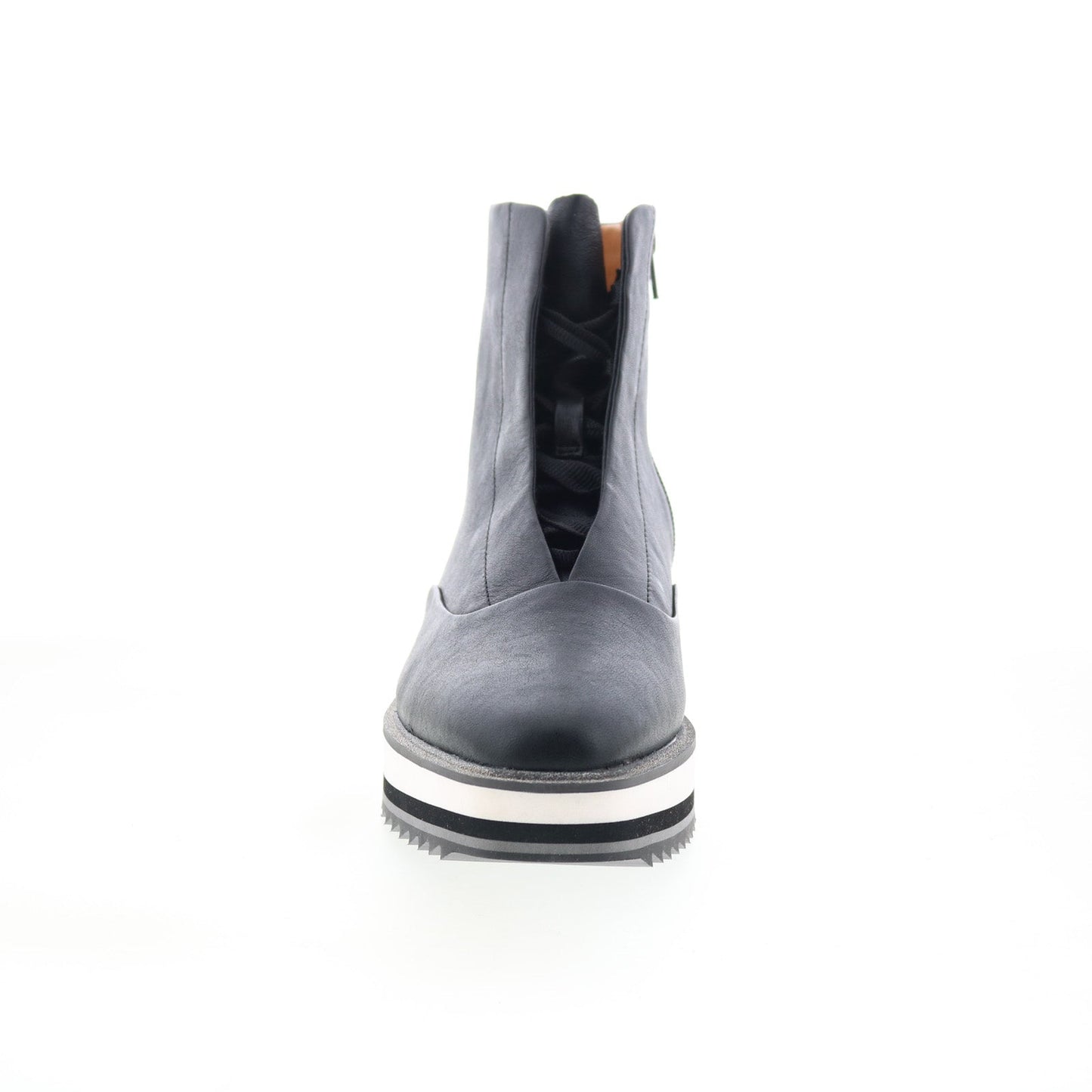 Johnston & Murphy 78-51485 Womens Black Leather Zipper Casual Dress Boots