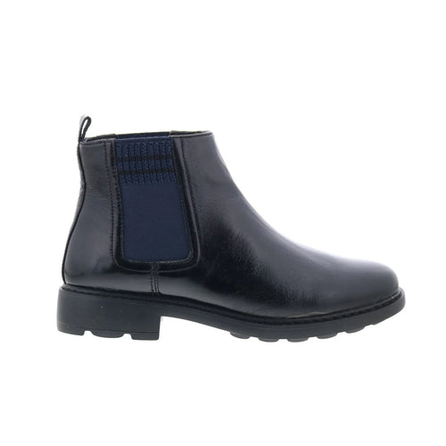 Johnston & Murphy Georgette 78-51941 Womens Black Leather Chelsea Boots