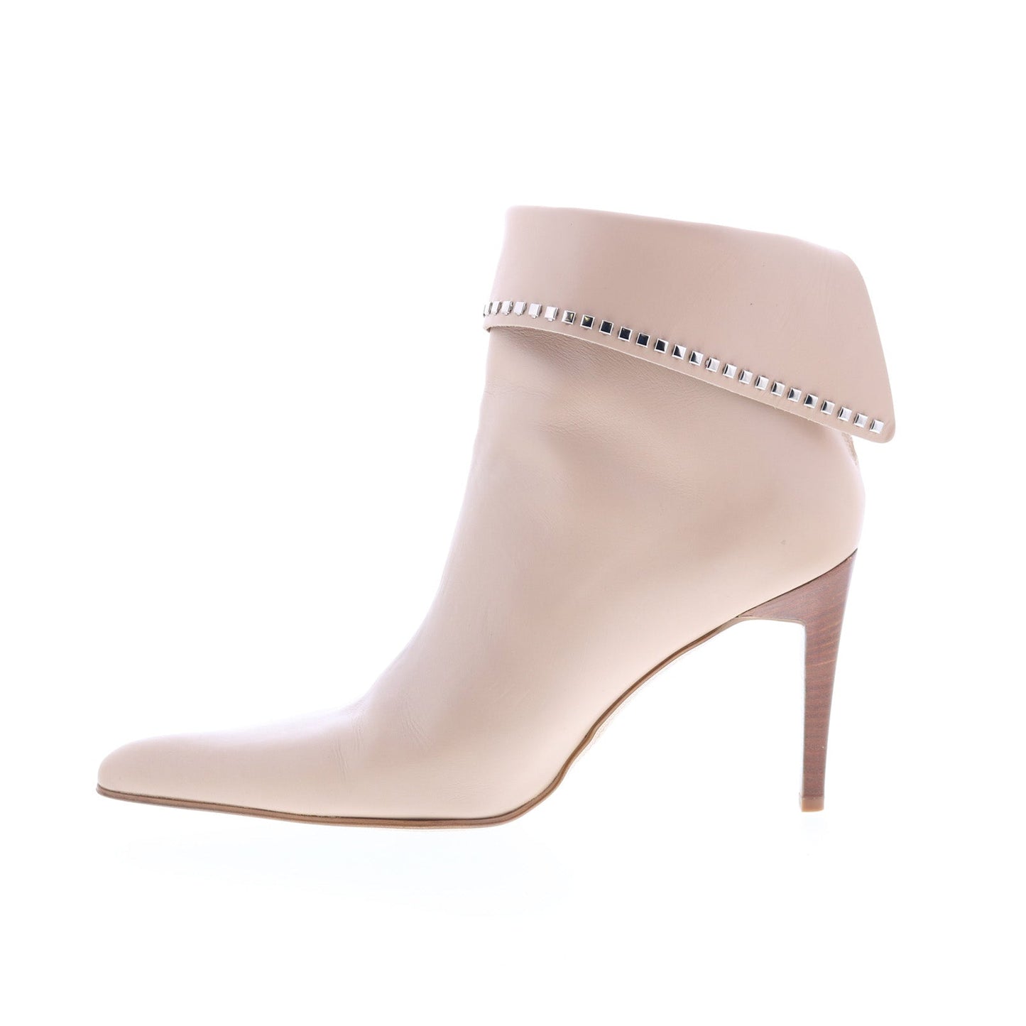 Claudia Ciuti Croce CLAUDIA CIUTI3 Womens Beige Leather Ankle & Booties Boots