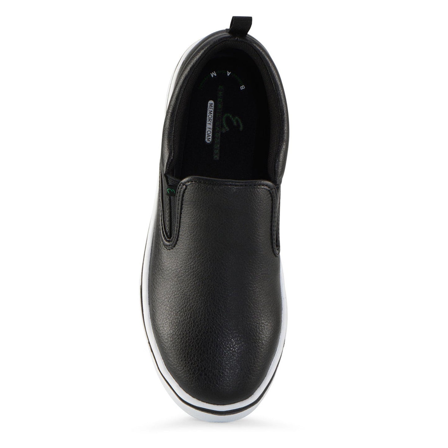 Emeril Lagasse Royal Tumbled EZ-Fit Womens Black Athletic Work Shoes