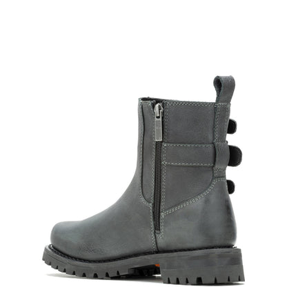 Harley-Davidson Beasley 6" Strap D87278 Womens Black Casual Dress Boots