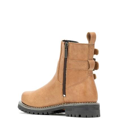 Harley-Davidson Beasley 6" Strap D87279 Womens Brown Casual Dress Boots