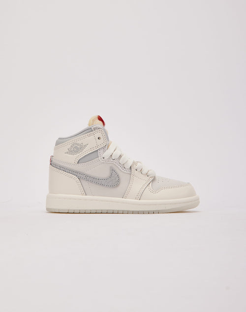 Jordan Air Jordan 1 Retro High OG 'Sail and University Red' Pre-School