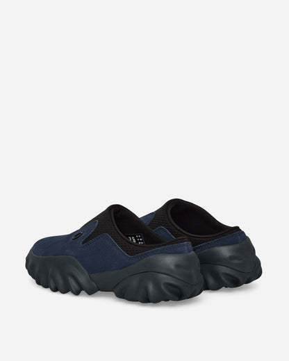 Suede Chop Saw Mules Navy