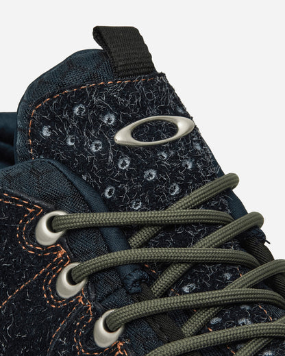Suede Edge Boots Hairy Blue Graphite