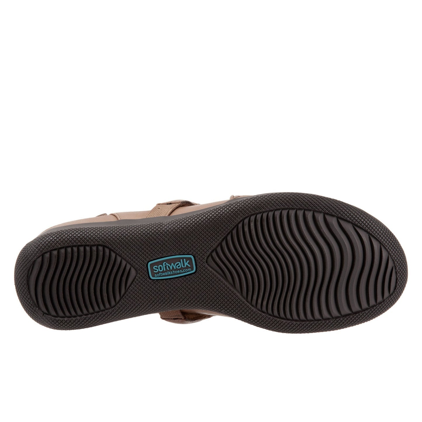 Softwalk Salina Woven S1365-063 Womens Brown Narrow Clog Flats Shoes
