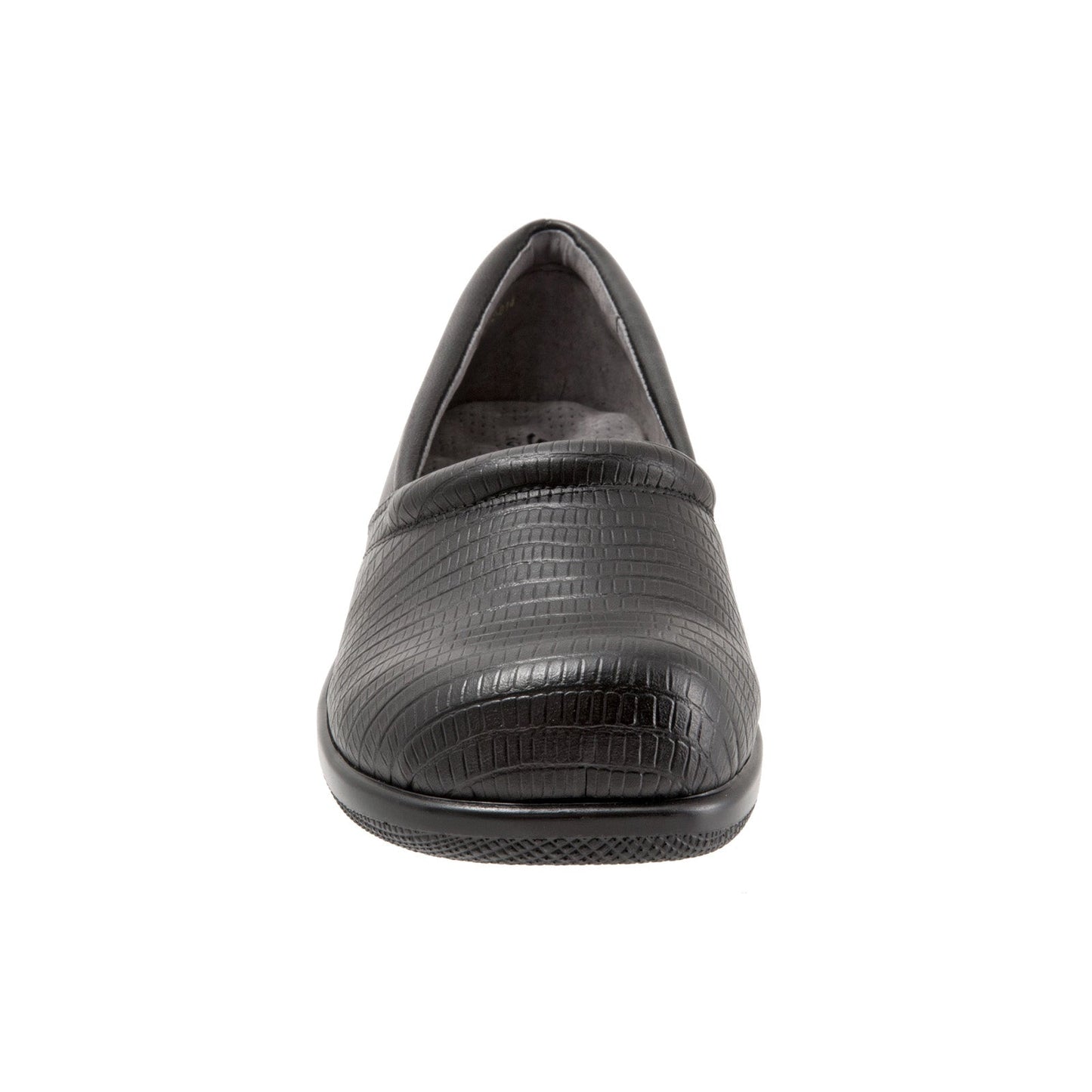 Softwalk Adora S1912-014 Womens Black Leather Slip On Loafer Flats Shoes