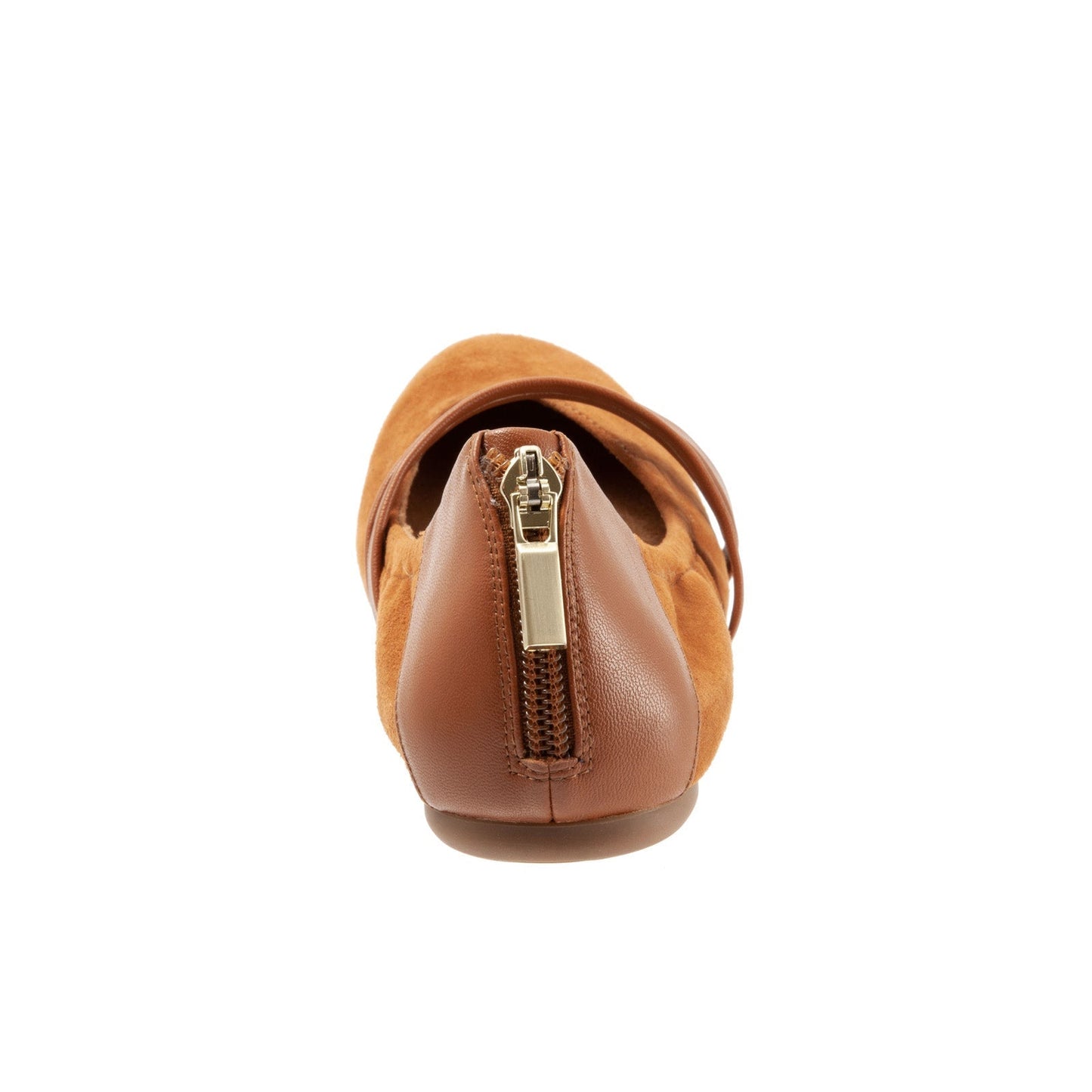 Softwalk Sierra S1962-242 Womens Brown Leather Mary Jane Flats Shoes