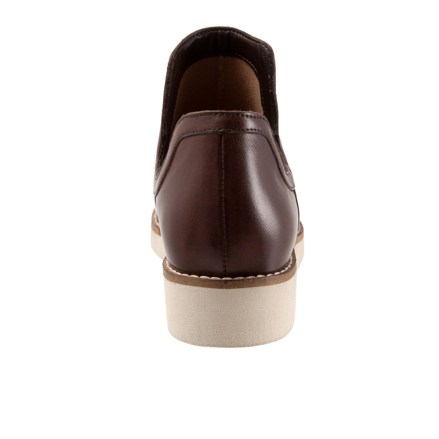 Softwalk Woodbury S2260-200 Womens Brown Leather Ankle & Booties Boots