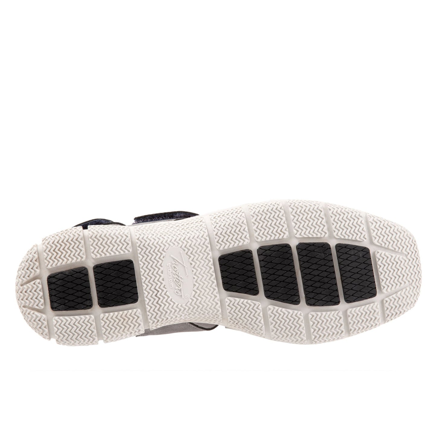 Trotters Tatia T2237-044 Womens Gray Leather Strap Sport Sandals Shoes