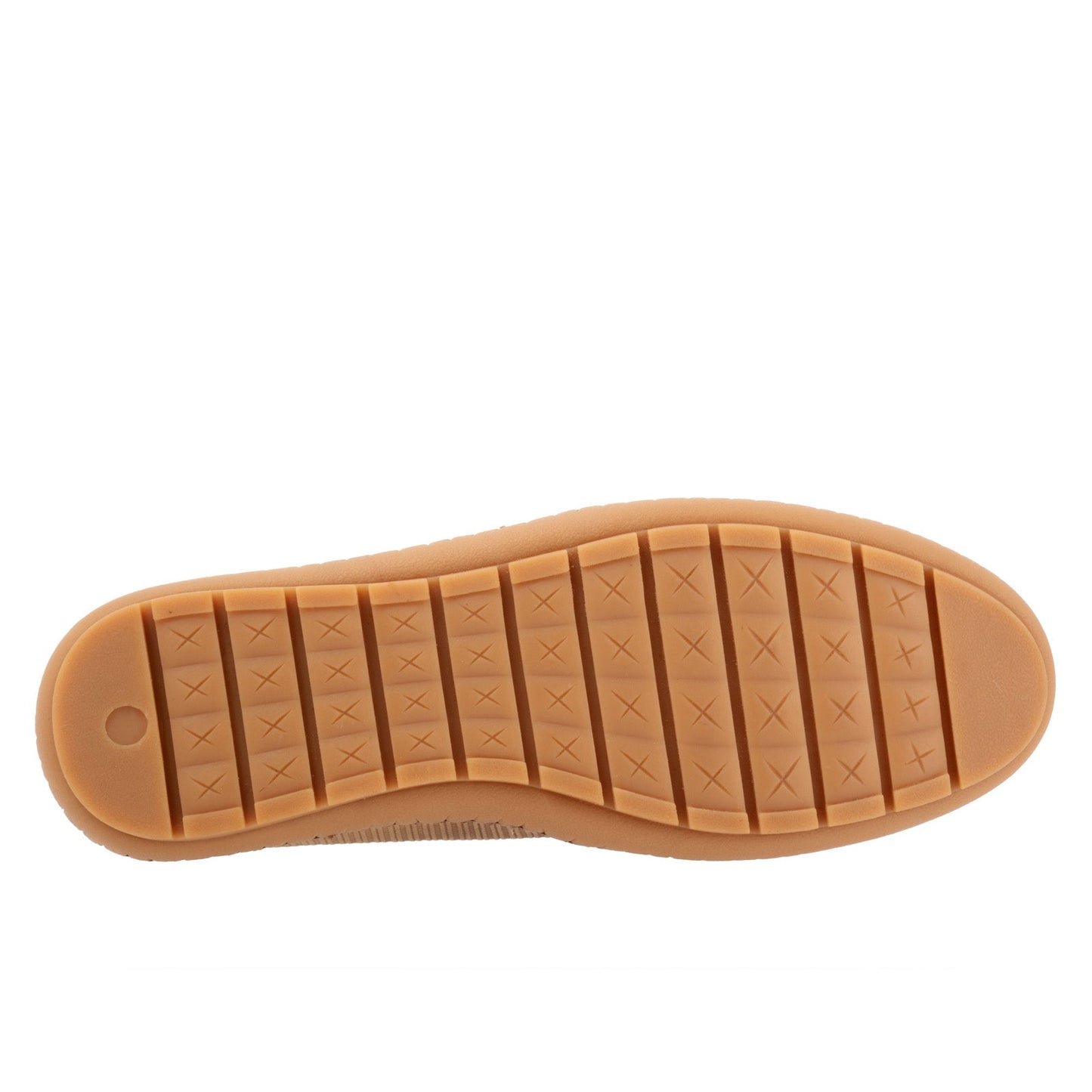 Trotters Ruby Perf T2320-236 Womens Brown Nubuck Slip On Loafer Flats Shoes