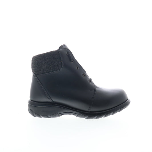 Clinic Extra Regina TA224706 Womens Black Extra Wide Casual Dress Boots