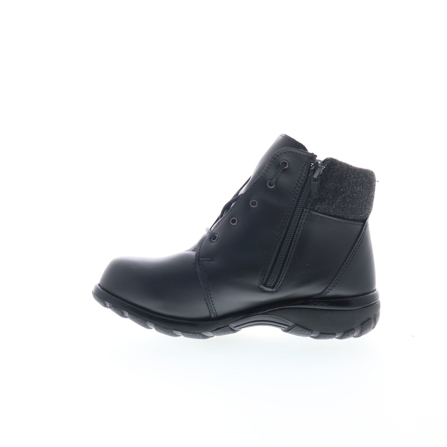 Clinic Extra Regina TA224706 Womens Black Extra Wide Casual Dress Boots
