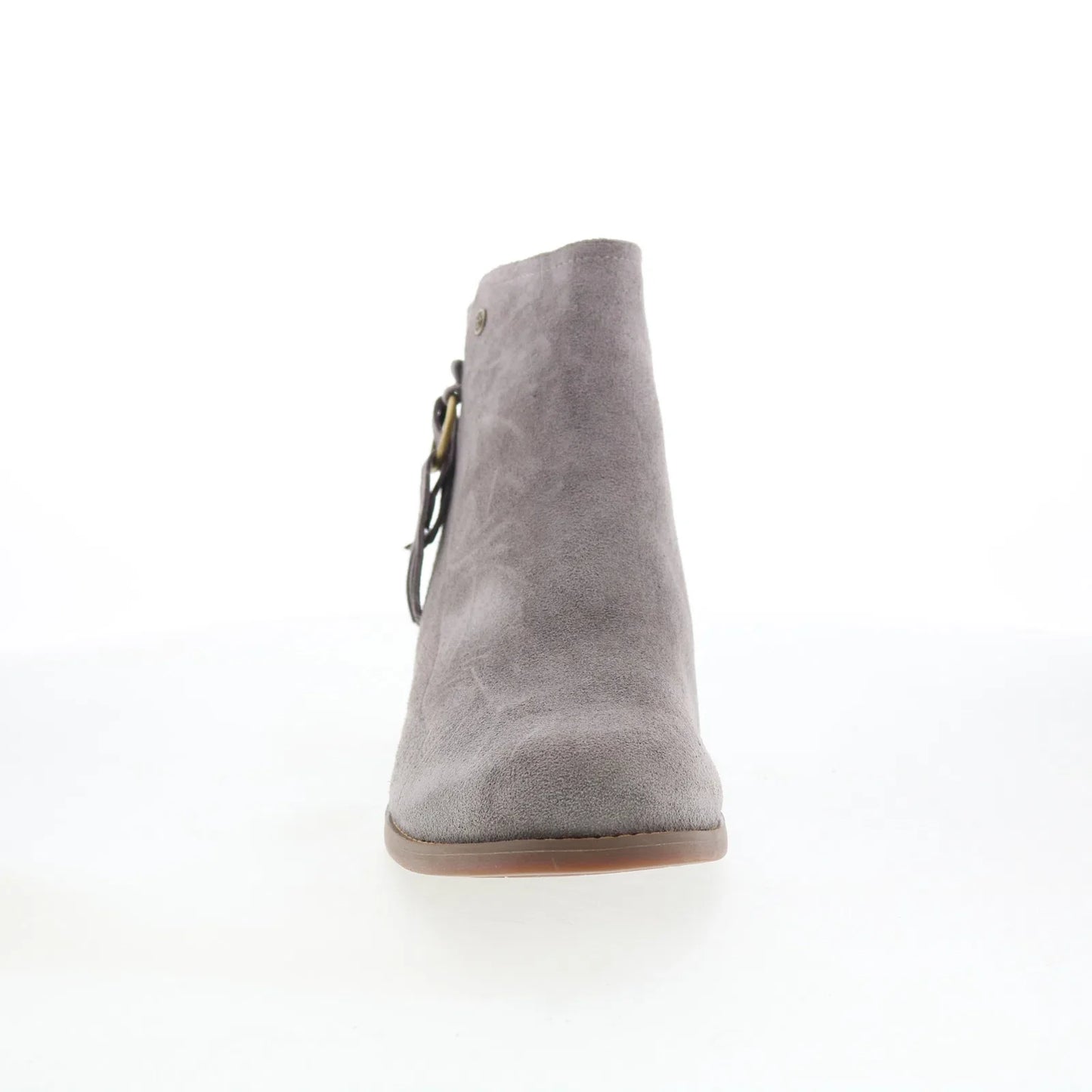 Spenco Abbey Boot Dove SP1042DOV Womens Gray Suede Ankle & Booties Boots