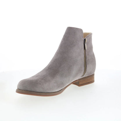 Spenco Abbey Boot Dove SP1042DOV Womens Gray Suede Ankle & Booties Boots