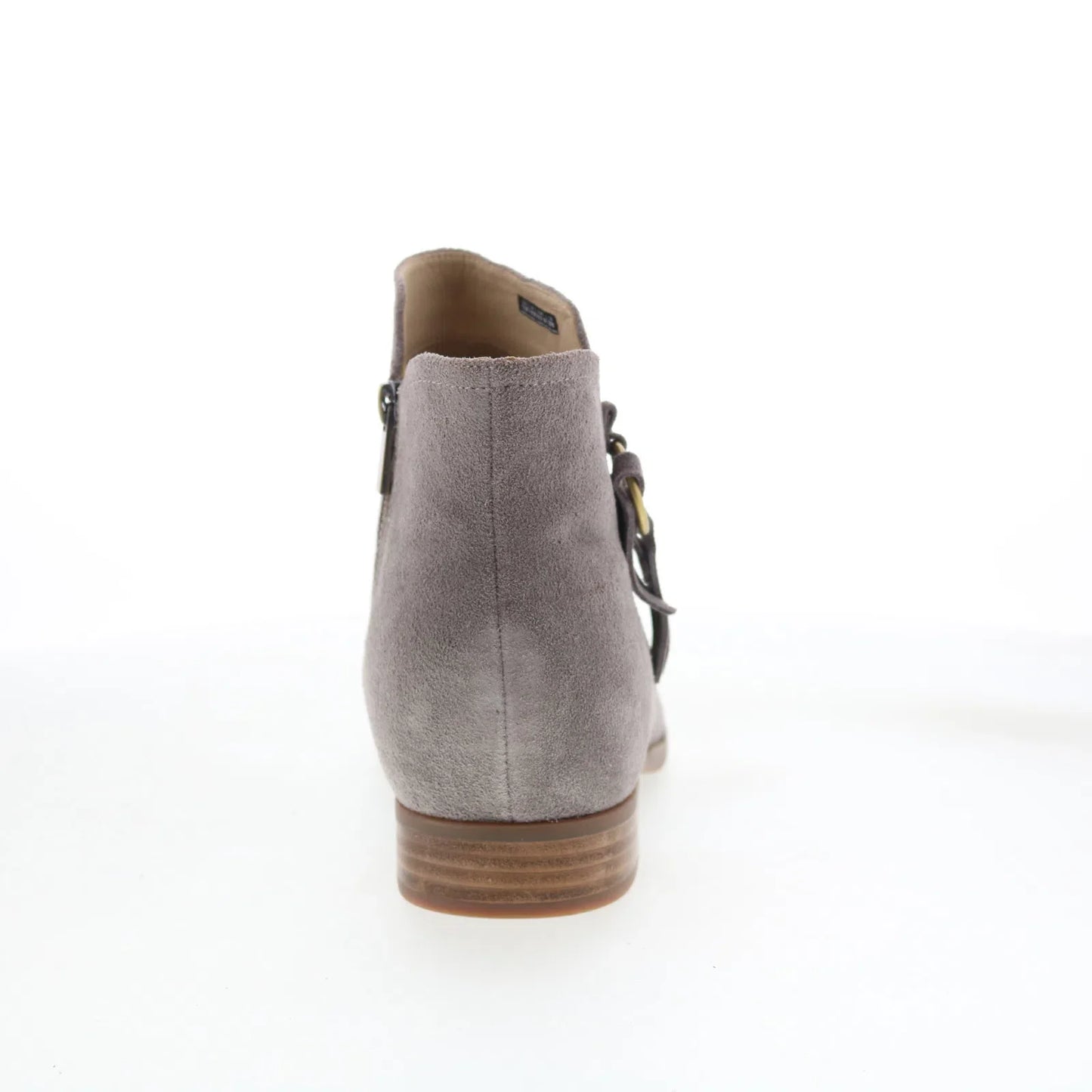 Spenco Abbey Boot Dove SP1042DOV Womens Gray Suede Ankle & Booties Boots