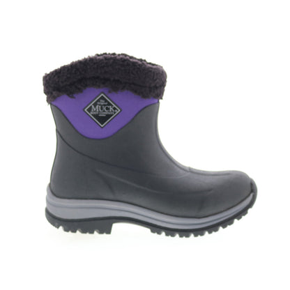 Original Muck Arctic Apres Slip-On AP8500 Womens Black Synthetic Winter Boots