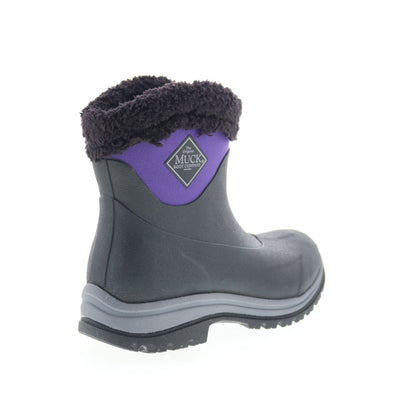 Original Muck Arctic Apres Slip-On AP8500 Womens Black Synthetic Winter Boots
